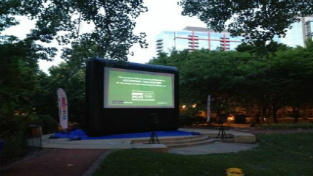 Outdoor Movie Screen Rentals Chicago